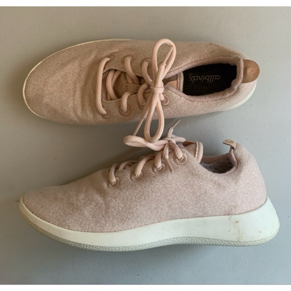 Allbirds Pink Women’s Wool Runner Size 9 - Picture 1 of 7